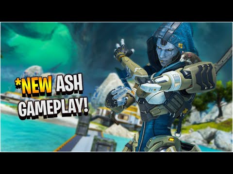 *NEW First look at ASH with GAMEPLAY in Apex Legends Season 11!!
