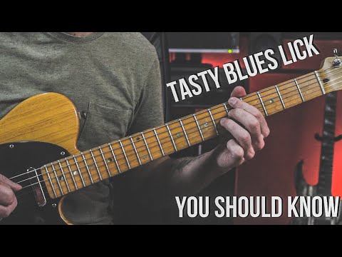 Tasty Major Pentatonic Blues Lick - Lick Of The Week #1
