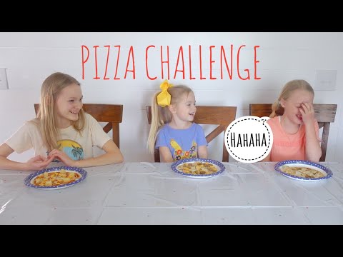 PIZZA CHALLENGE!! WITH SISTERS LYLA, SOPHIE AND WILLA