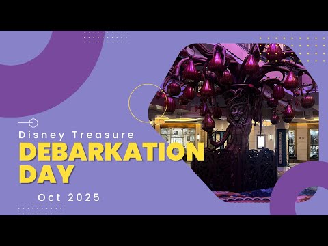 Thumbnail for Debark Morning | Amazing Week | Time to go home | Disney Treasure | Oct 2025