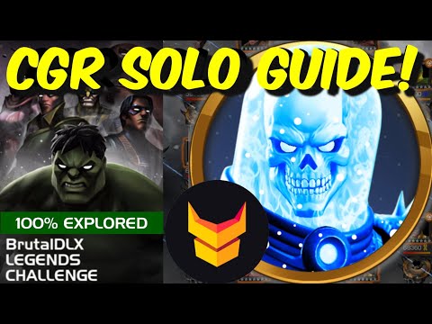 How to CGR ENTIRE BrutalDLX Legend Challenge! - Full Solo Guide! - Marvel Contest of Champions