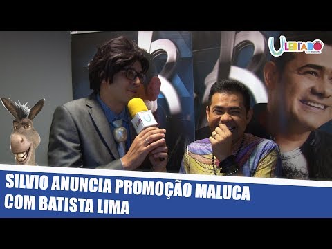 SILVIO ANUNCIA PROMOÇÃO MALUCA COM BATISTA LIMA