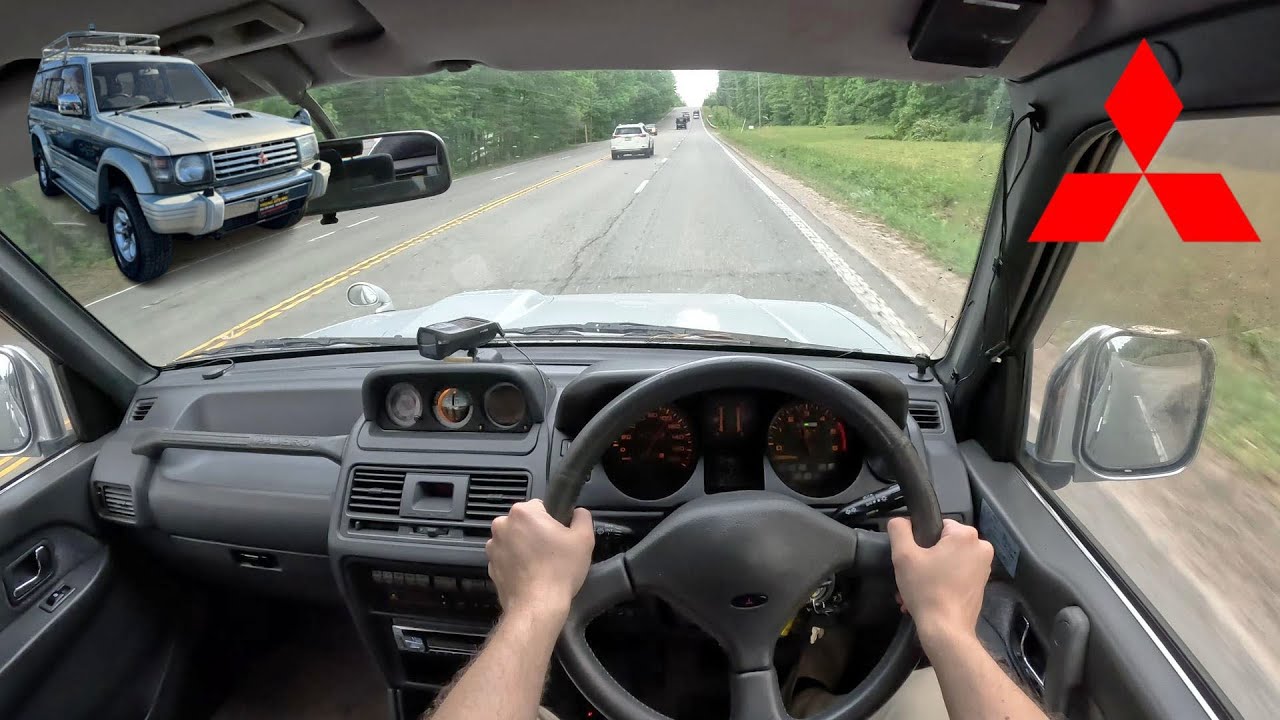 1993 Mitsubishi Pajero 2.8TD - POV Test Drive