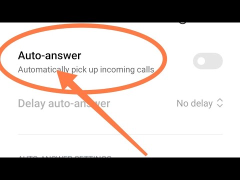 Poco X3, how to on off auto anwser, Poco mobile me auto anwser on off kaise kare
