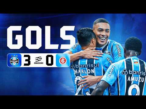 GOLS | GRÊMIO 3x0 INTERNACIONAL (FINAL IDA - CAMPEONATO GAÚCHO 2026)