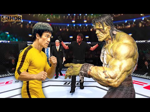 TRUE Bruce Lee vs. Frankenstein REMATCH | EA Sports UFC 5