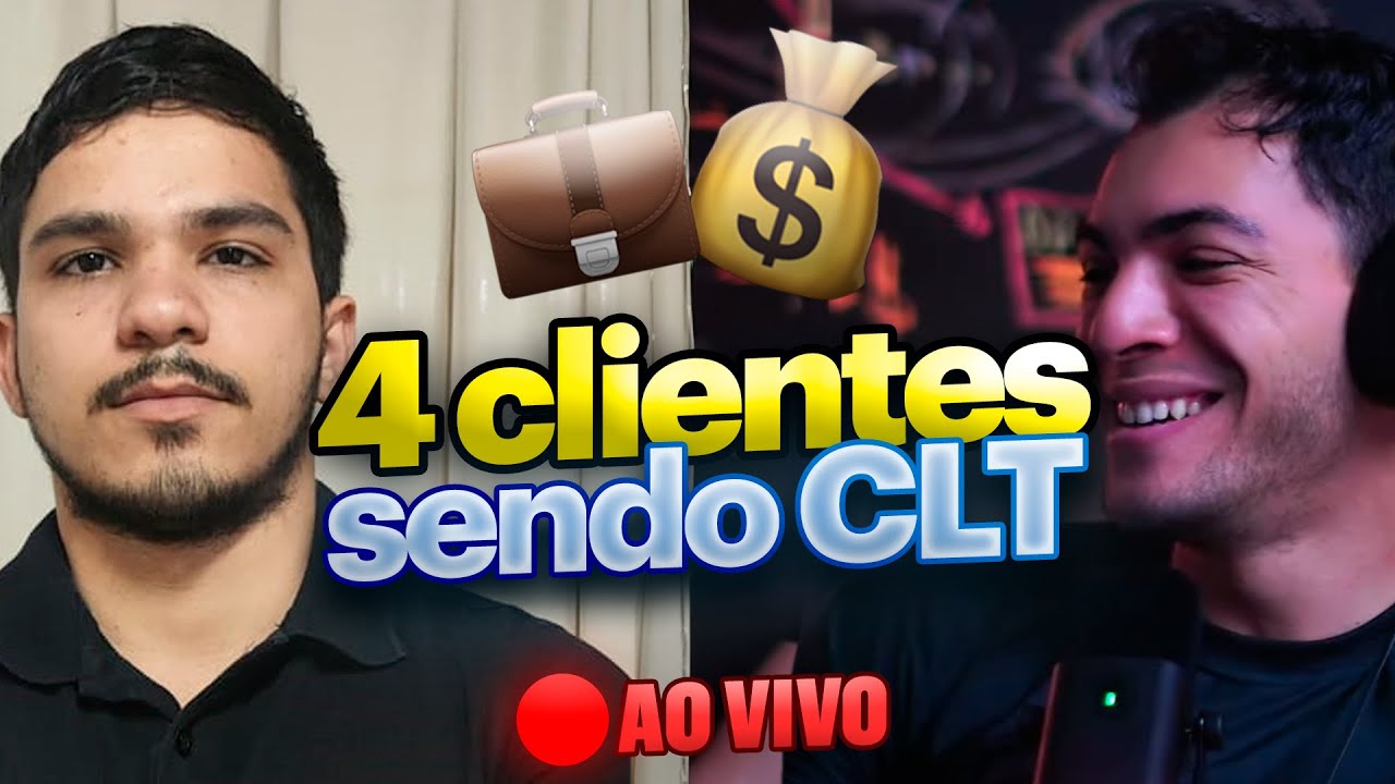 Ele FECHOU 4 CLIENTES sendo CLT | estudo de caso | Matheus Leite 🥛