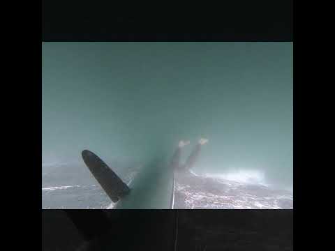 Wild downwind with my brother. I almost lost the Gopro!