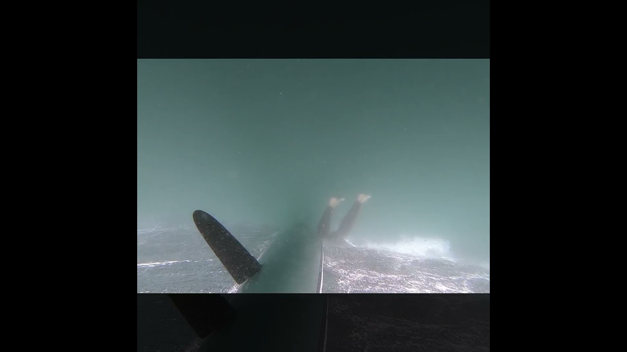 Wild downwind with my brother. I almost lost the Gopro!