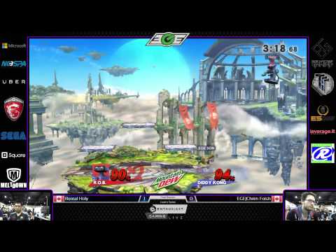 SM4SH @ Toryuken 4: Boreal Holy vs EGE|Chrim Foish