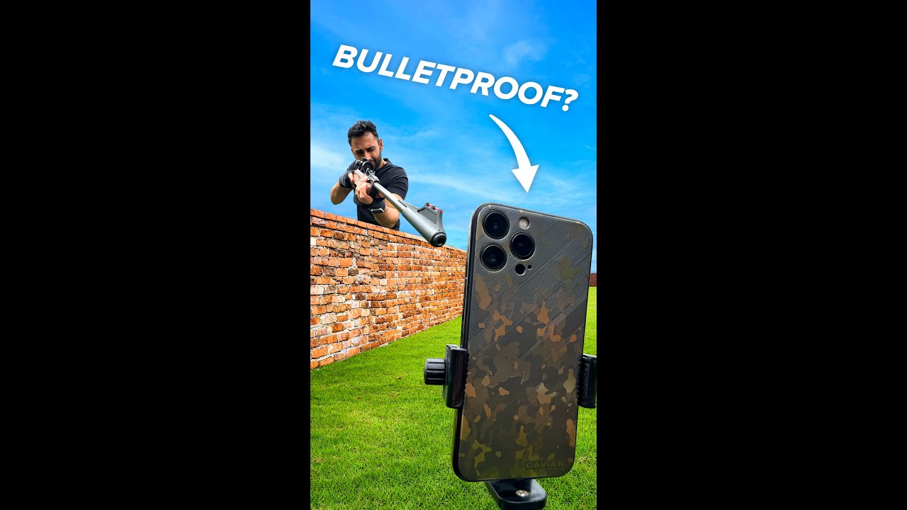 Can my Phone STOP a BULLET?