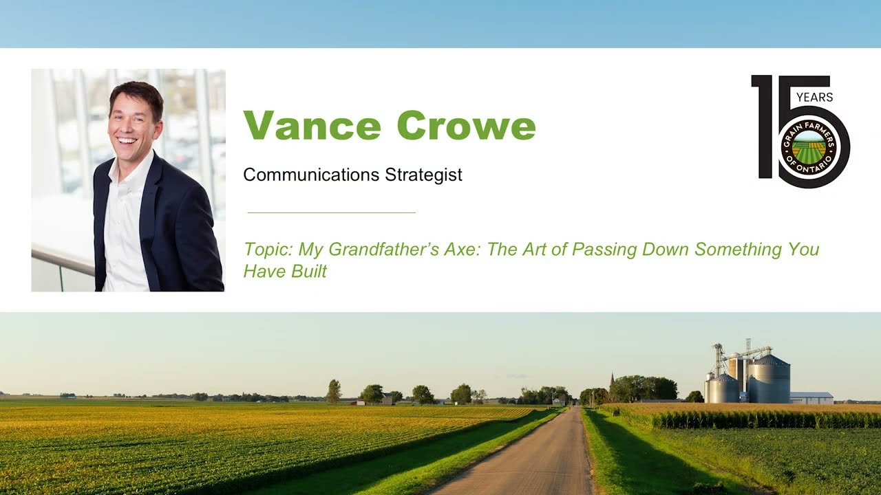 My Grandfather's Axe keynote