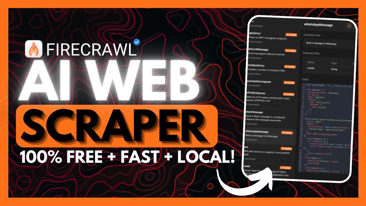 Scrape ANY Website With AI For FREE with Firecrawl! Best AI Web Scraper (Opensource)