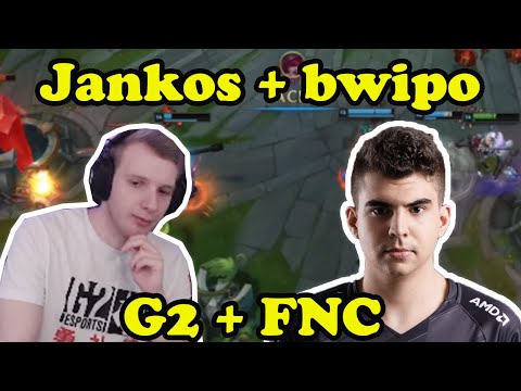 Jankos + bwipo carry a very strong team in solo ranks | G2 Jankos stream highlights