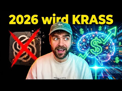 Thumbnail zu Diese 5 Trends explodieren jetzt! (KI Business Ideen 2026)