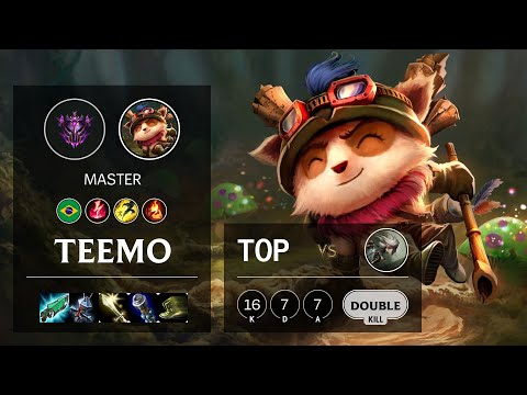 Teemo Top vs Camille - BR Master Patch 10.16