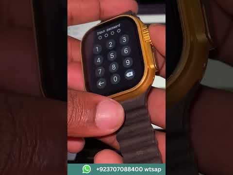 Set password in ultra 2 smartwatch #smartwatch #ultra2