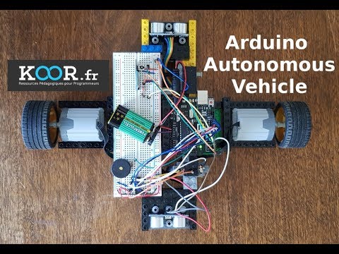 Lego Arduino Legoduino Car Un petit véhicule autonome