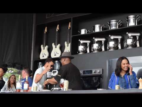 Steph Curry Surprises Wife, Ayesha Curry & E-40 & Tamera Mowry at BottleRock Napa - #SonomaChat