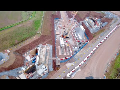 2025-01-21 Crackley Lane Overbridge