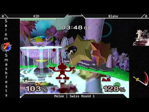 [Melee|07-05-15] Swiss R1: KID (Marth) VS Blake (Mr. Game & Watch)