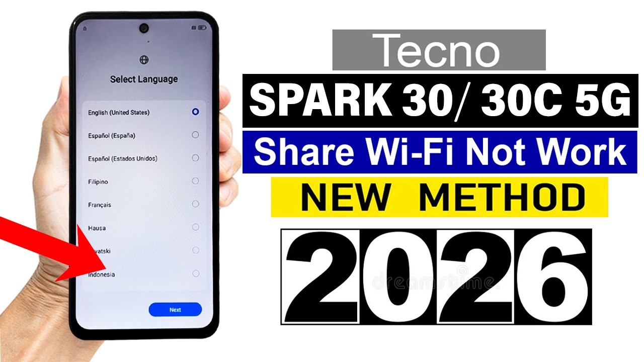 Tecno SPARK 30 5G/ 30C 5G - Remove Google Account/ FRP Unlock - New Method (Without Pc)