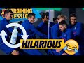 CRAZY GAME: BOTTLE FLIP & HULA HOOP RACE! ?