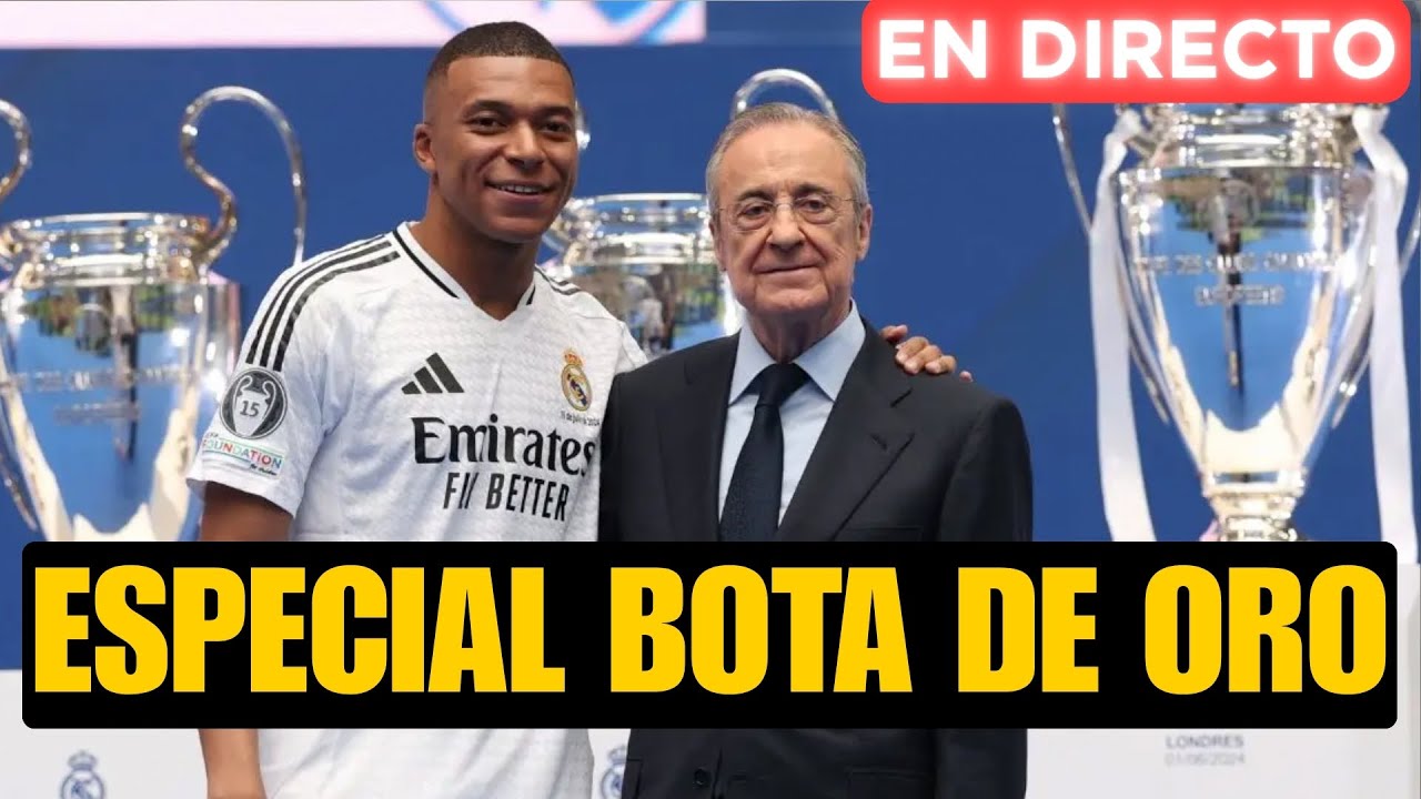 BOTA DE ORO A MBAPPE: DIRECTO REACCIONANDO DE IÑAKI ANGULO