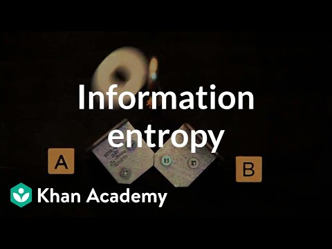 Information entropy (video) | Khan Academy