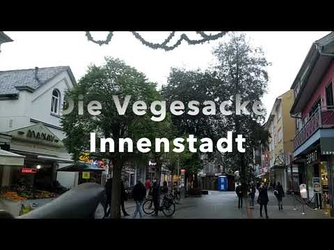 Die Vegesacker Innenstadt November 2020, Einkaufsmeile. Vegesack City/Bremen