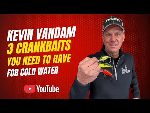 3 Crankbaits You NEED for Cold Water - Kevin VanDam