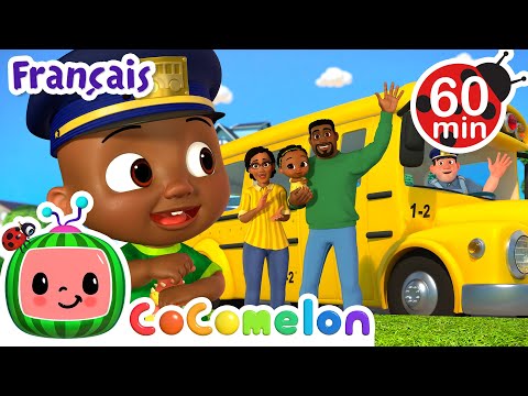 Les roues de l'autobus de Cody 🚌| Nouveaux épisodes ! CoComelon - L'Heure de Cody | Chansons bébés