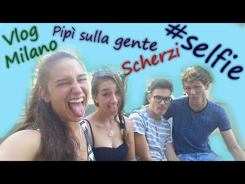 Vlog Milano: fare pipì sulla gente, selfie ... || justmeteenager
