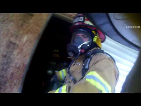 BigShayDiesel -My fire department live burn, Part 2.