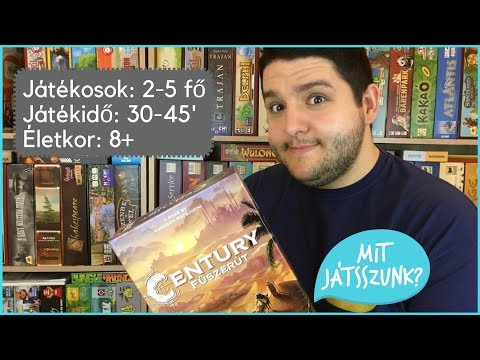 Century - Fűszerút Játékbemutató - Mit Játsszunk?