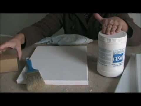 comment appliquer gesso