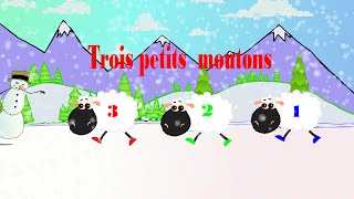 &quot;Trois petits moutons&quot;-Comptines et chansons animées