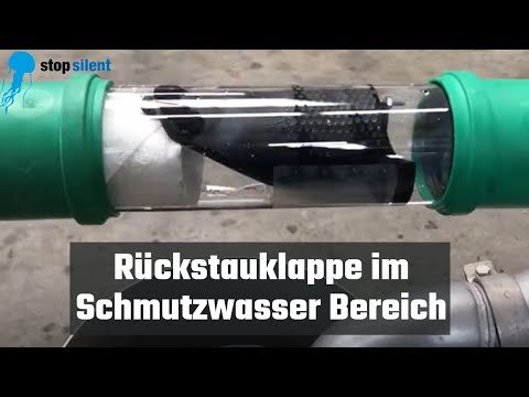Stop Silent Light Backwater flap for waste water !