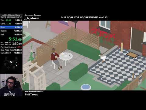 [OLD PB] Untitled Goose Game Speedrun - Any% Glitchless - 16:24