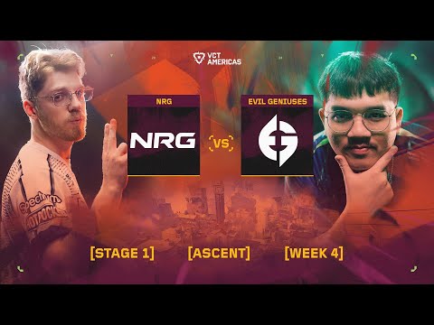 NRG vs Evil Geniuses - VCT Americas Stage 1 - W4D2 - Map 1