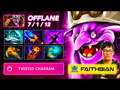 [7.39c] Faith_Bian TIMBERSAW Offlane | Full Gameplay Dota Class