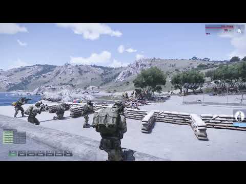 ARMA3 - US Army Outpost defense (2018) Machinima