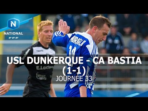 J33 : USL Dunkerque - CA Bastia (1-1), le résumé