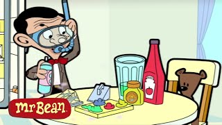 Painting With Food...? 🍅| Mr Bean Cartoon Season 1 | Full Episodes | Mr Bean Cartoons