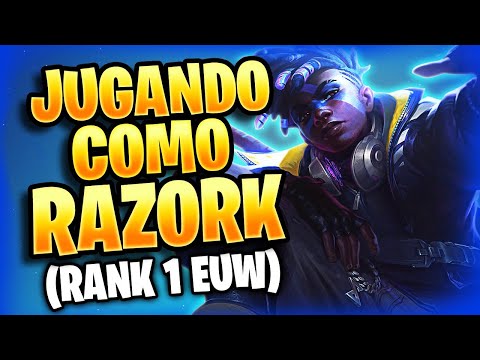 ¡JUGANDO EKKO con la BUILD del TOP 1 CHALLENGER de EUROPA! (Razork)