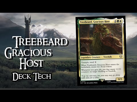THIS HAS TO BE THE BEST VOLTRON COMMANDER - (Treebeard Gracious Host deck tech)