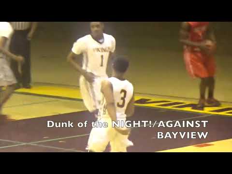 Dunk of THE NIGHT Andrew Lewis from Justin Brookens FASTBREAKJan 23, 2017