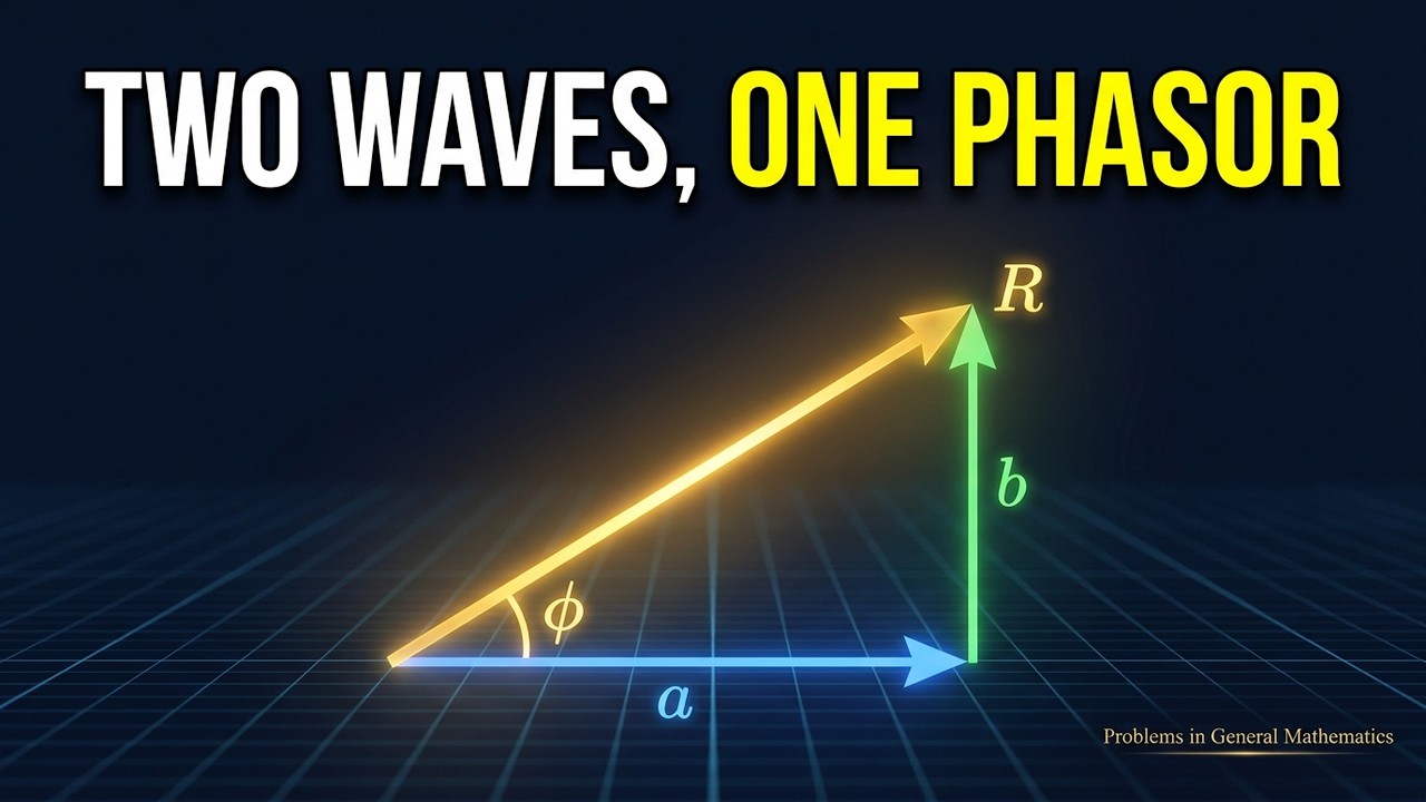a cos x + b sin x is secretly one wave.