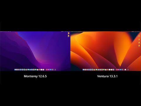 Quick test: MacOS Monterey 12.6.5 vs Ventura 13.3.1.  Which one is faster on Intel based iMac 2019