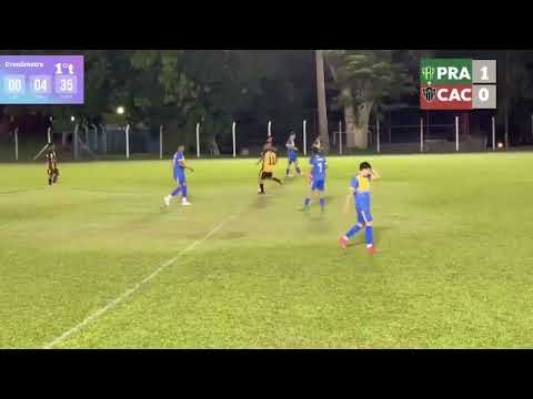 Pratense marca 6 gols  no primeiro tempo  e vence Canápolis na Copa Araporã